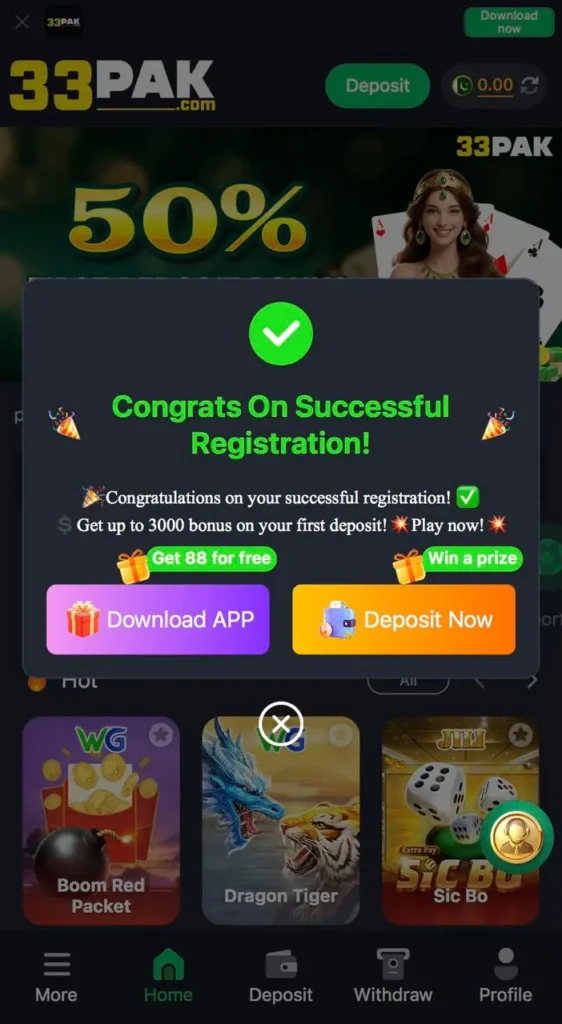 33PAK GAME APK