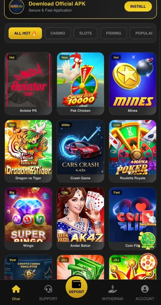 kk555 game